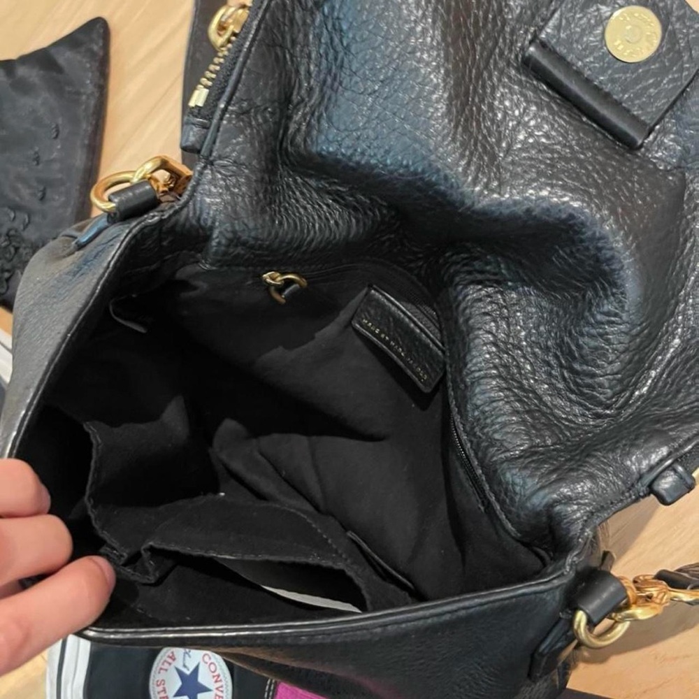 Marc By Marc Jacobs Black Leather Shoulder Bag - Picture 2 of 3